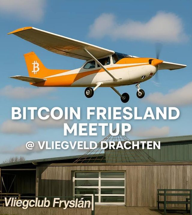 Bitcoin Friesland BBQ – Meat the Resistance op Vliegveld Drachten