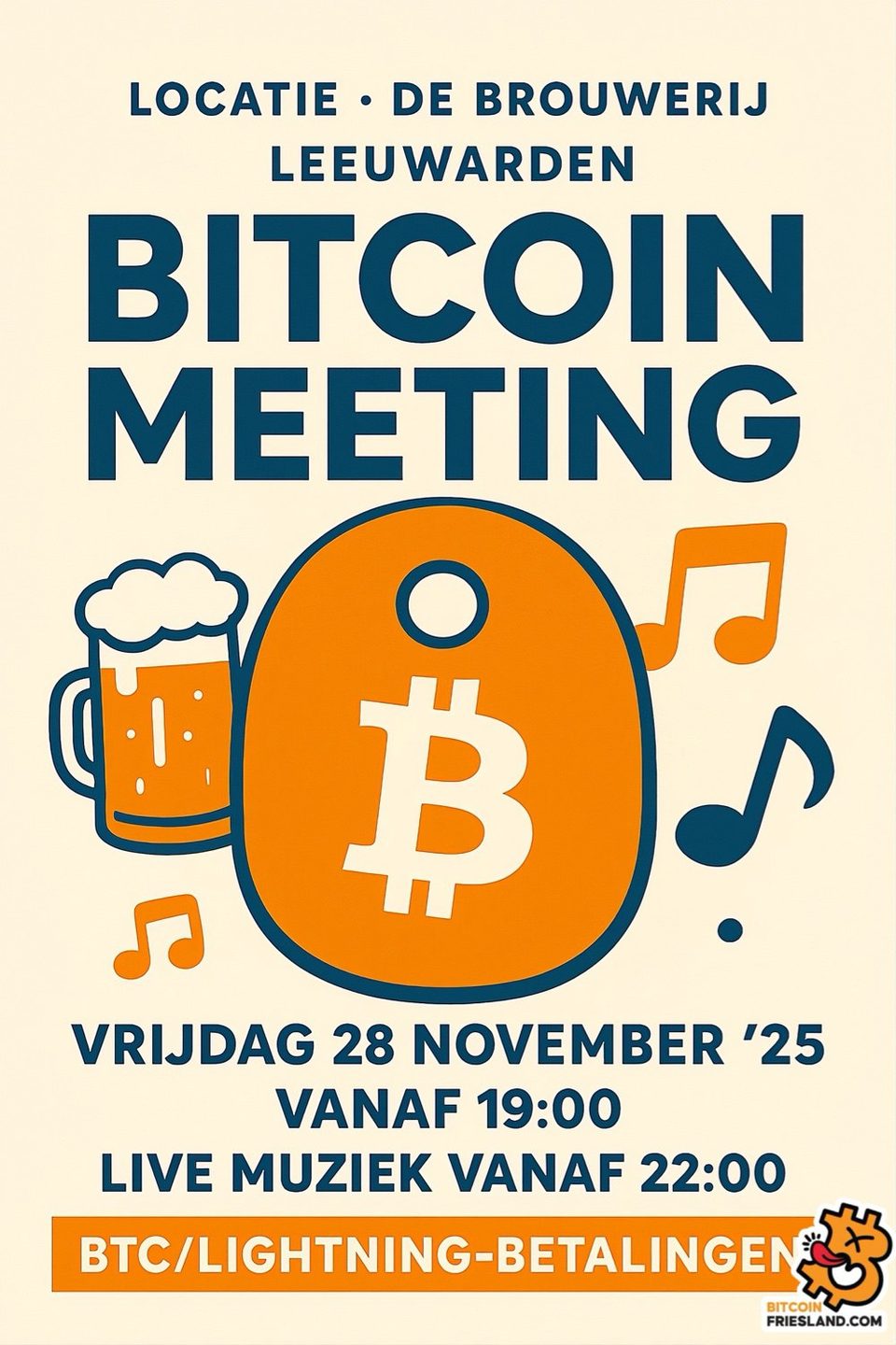 Bitcoin Friesland meetup 28 november 2025