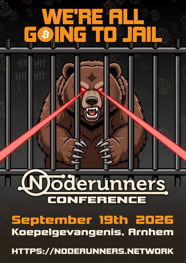 Poster van Noderunners Conference 2026